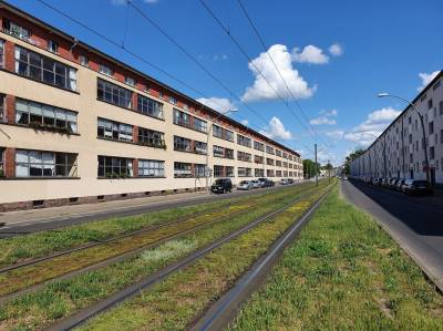 Wohnanlage Buschallee, erbaut 1928 - 1930 von B. Taut, Foto Dr. Kersten Schulz