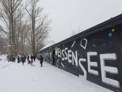 Wei�ensee im Winter 2020/2021, Foto Dr. Kersten Schulz